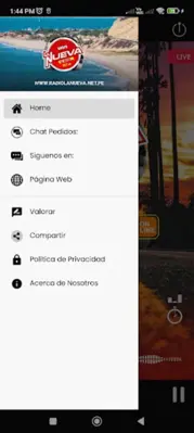 RADIO LA NUEVA TUMBES android App screenshot 1