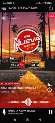 RADIO LA NUEVA TUMBES android App screenshot 3